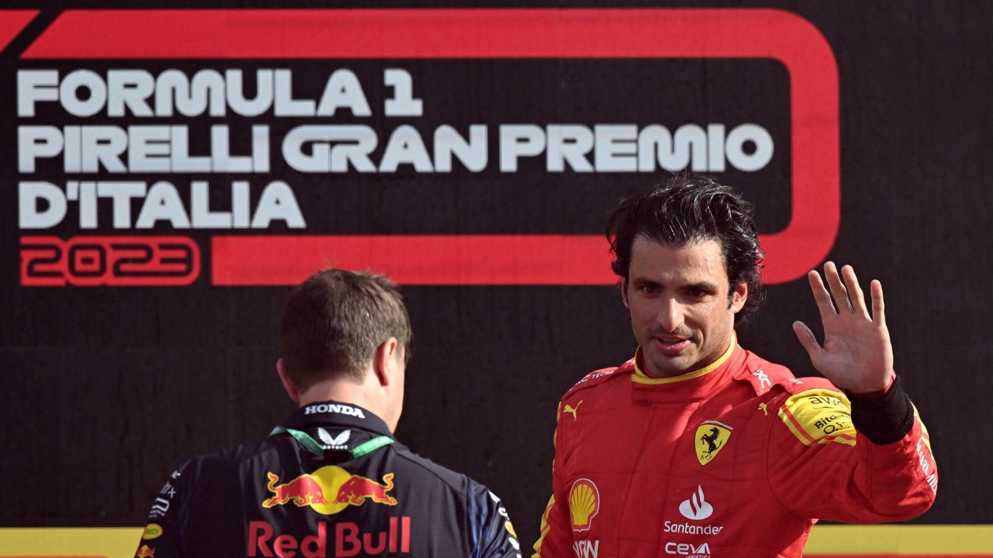 El español, durante el Gran Premio de Italia. (Reuters/Daniel Dal Zennaro) 