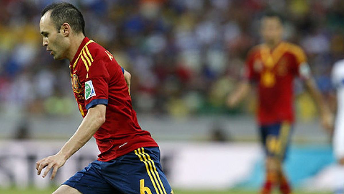 Andrés Iniesta y Sergio Ramos, candidatos al Balón de Oro de la Copa Confederaciones