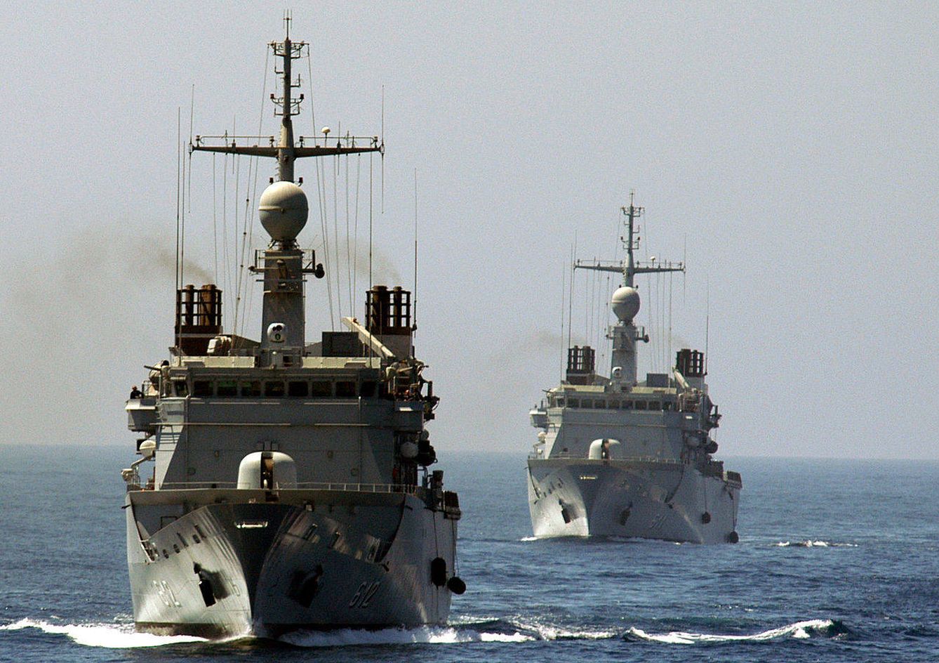 Fragatas clase Floréal de fabricación francesa en poder de la armada marroquí.