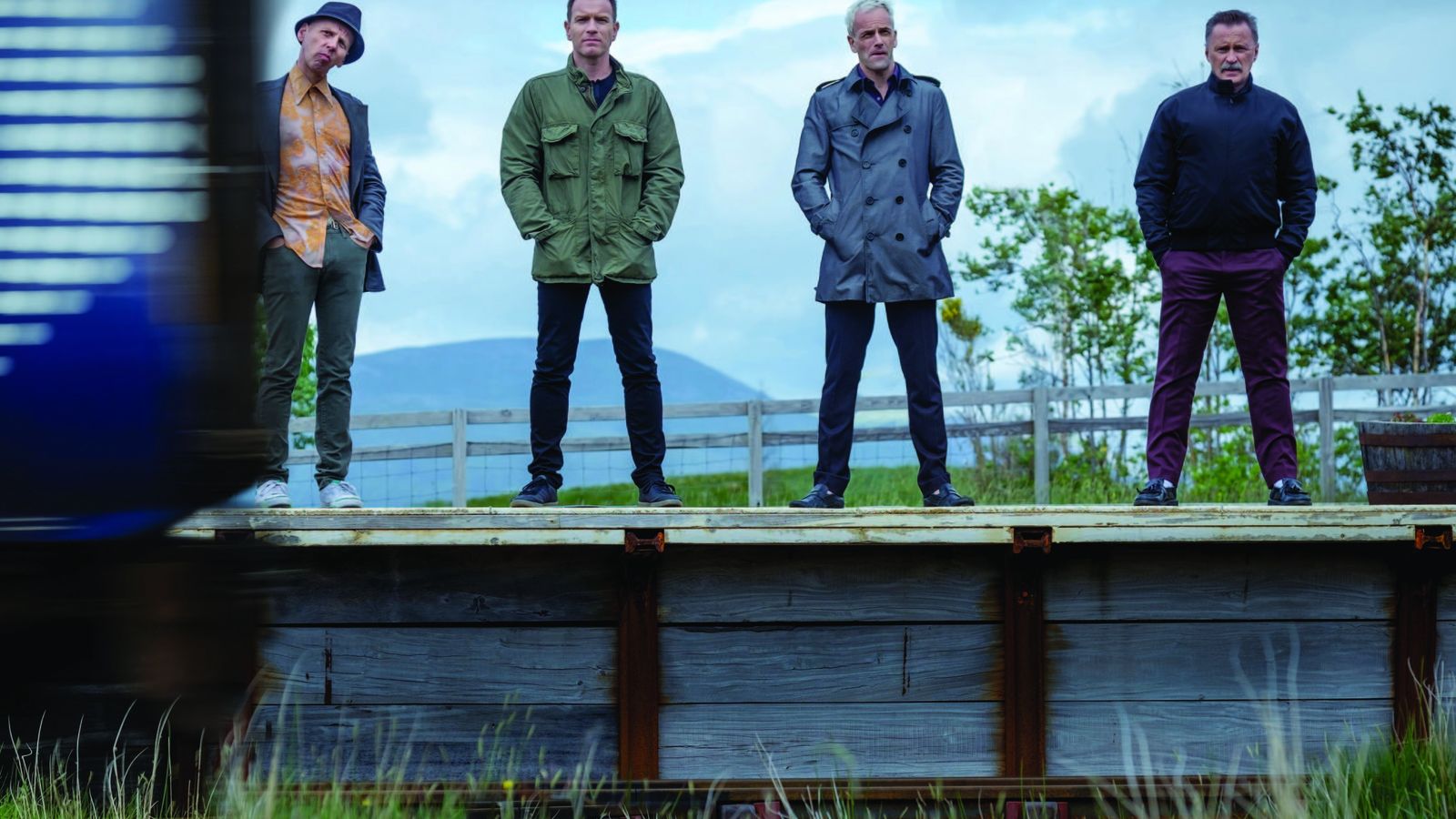 Foto: Ewen Bremner, Ewan McGregor, Jonny Lee Miller y Robert Carlyle en 'Trainspotting 2'