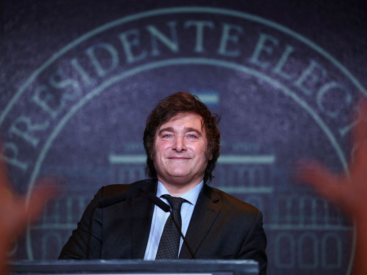 Foto: Javier Milei, presidente electo de Argentina. (Reuters/Agustín Marcarian)