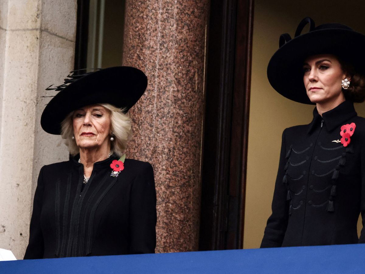 Foto: La reina y la princesa de Gales. (Reuters)