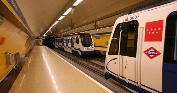 Foto: Metro de Madrid a su paso por Delicias. (Metro de Madrid)