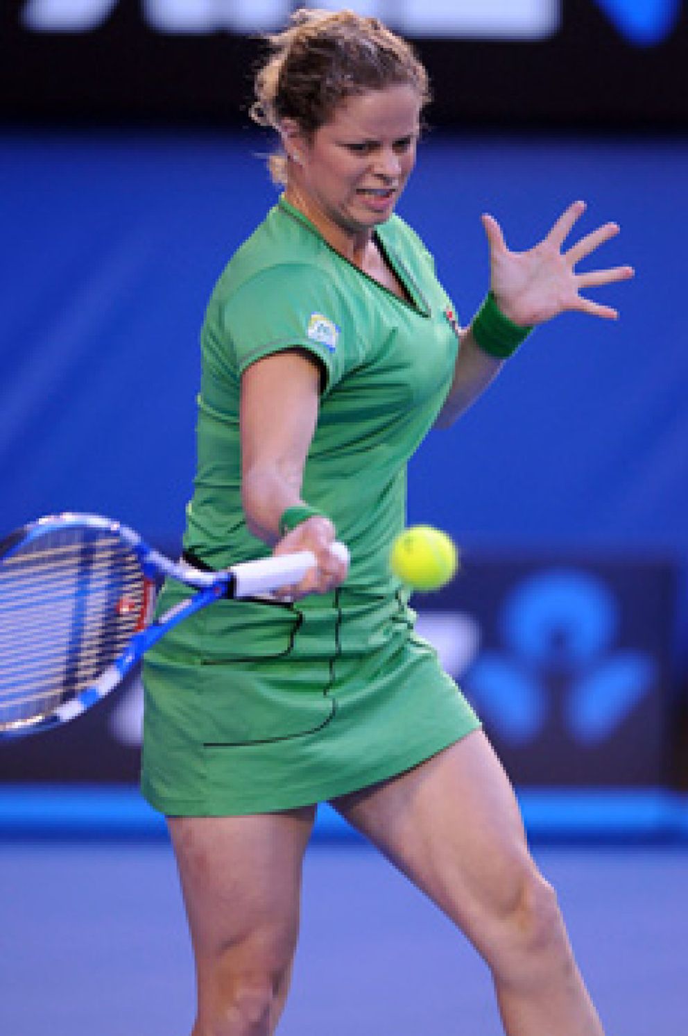Foto: Clijsters termina con el sueño del tenis chino y conquista su cuarto Grand Slam