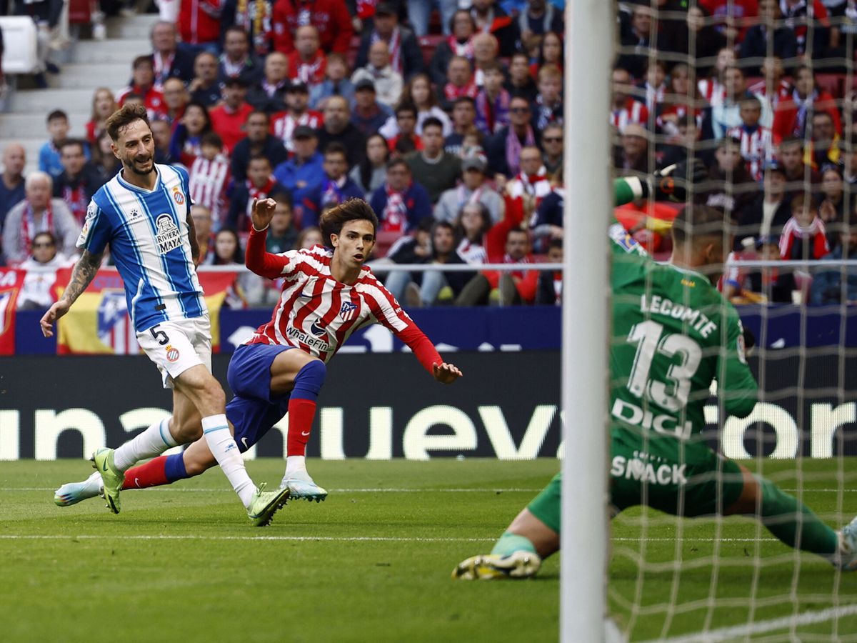 Foto: Joao Félix hizo el tanto del empate. (Reuters/Juan Medina)