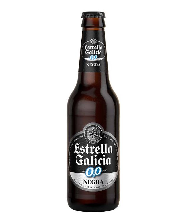 Estrella Galicia 0,0 Negra.