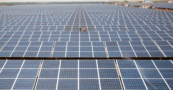 Foto: Energía fotovoltaica. (Reuters)