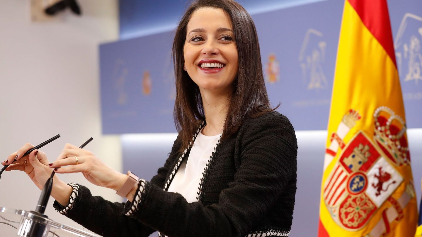 La portavoz de Ciudadanos en el Congreso, Inés Arrimadas. (EFE)