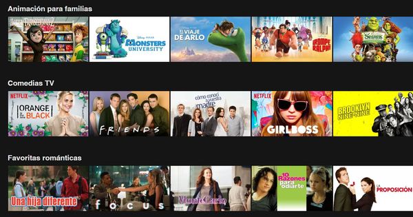 Foto: Buscar en las categorías de Netflix sin tener claro qué ver es un suicidio