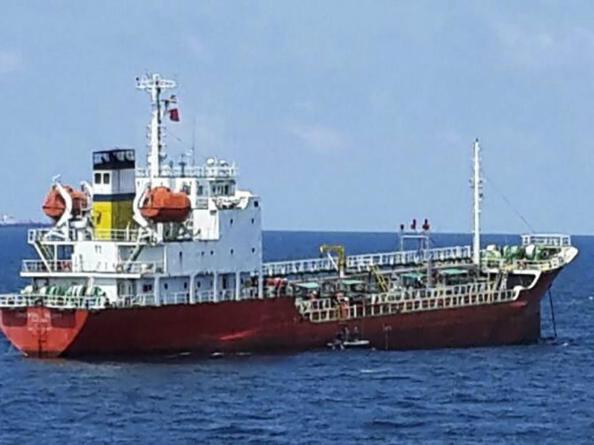 Foto: Un barco petrolero. (EFE)
