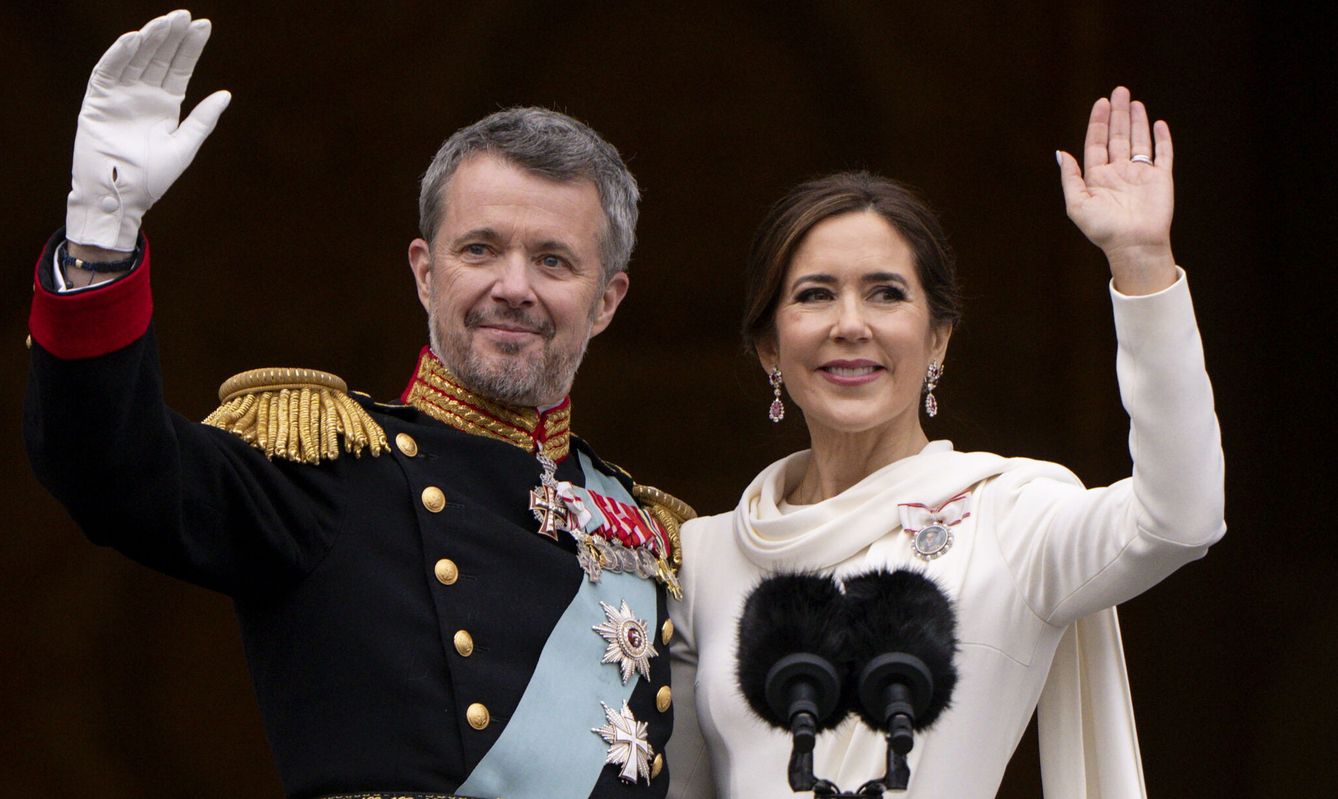 Federico y Mary de Dinamarca el día que se convirtieron en reyes. (EFE/EPA/Bo Amstrup)