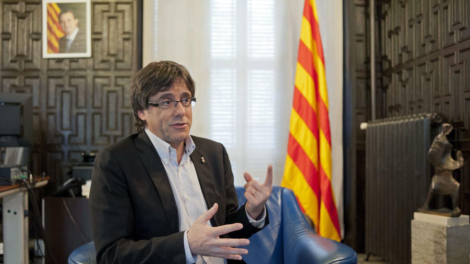 Foto: El alcalde de Girona, el convergente Carles Puigdemont. (EFE)