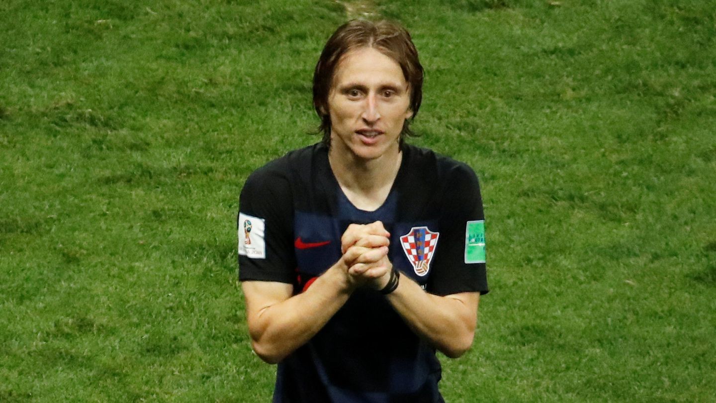 Modric, el gran motor de una Croacia que está brillando en el Mundial. (Reuters)