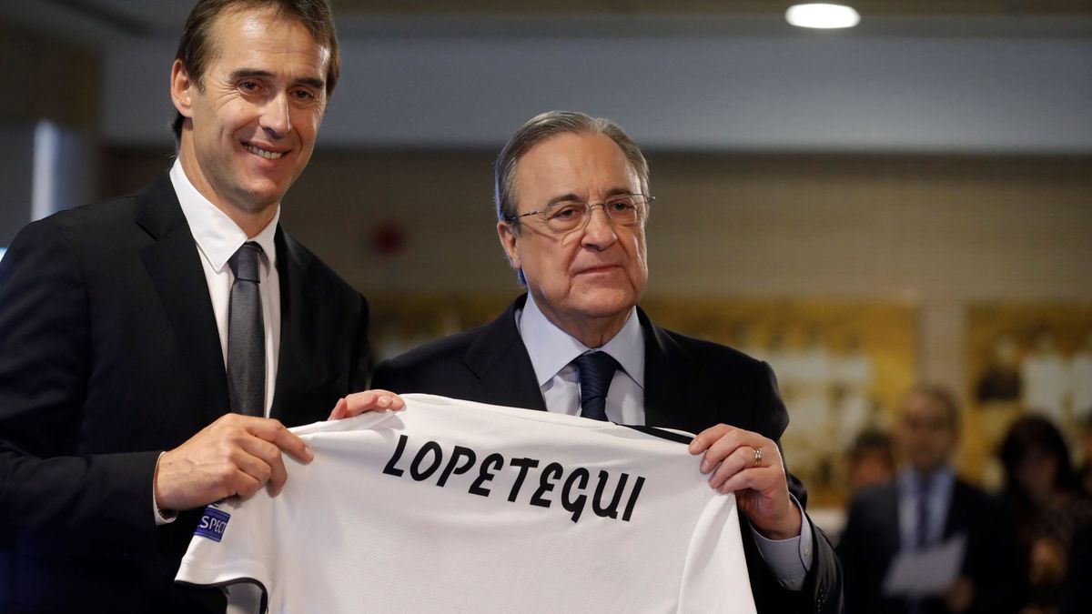 El Real Madrid que Florentino Pérez planifica para Julen Lopetegui