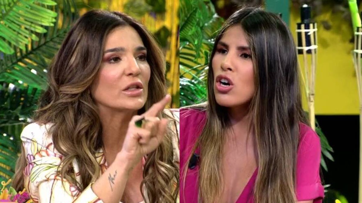 Isa Pantoja, destrozada, rompe a llorar tras una monumental bronca contra Raquel Bollo en 'Fiesta'