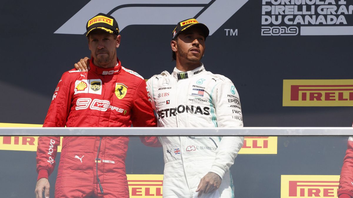 Los piropos entre Hamilton y Vettel, los dos pilotos más 'guapos' del mundial de F1