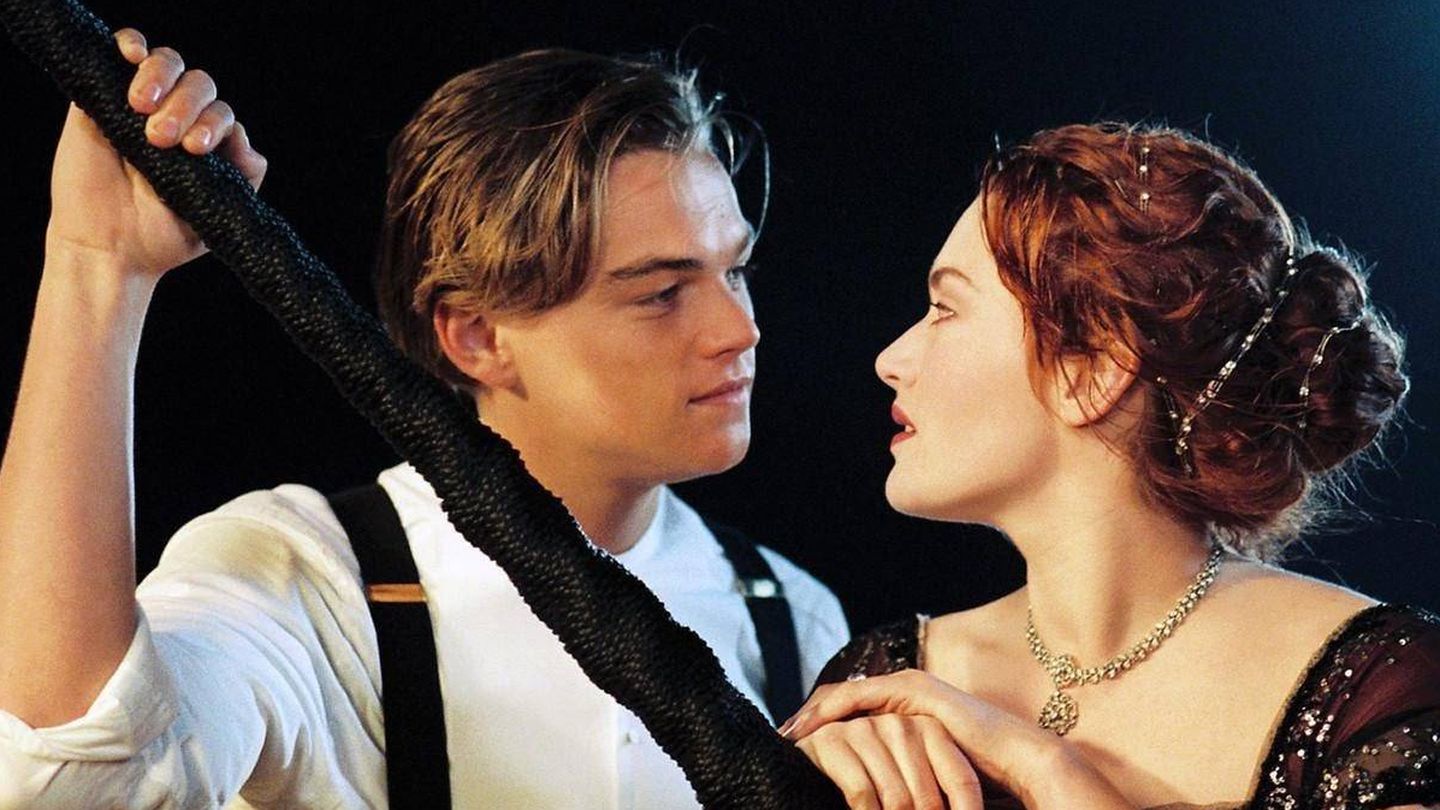DiCaprio y Kate Winslet, en una imagen de 'Titanic'. 