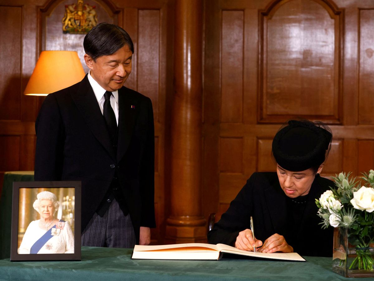 Foto: La emperatriz Masako, junto al emperador Naruhito en una imagen reciente. (Reuters/Pool/David Parry)