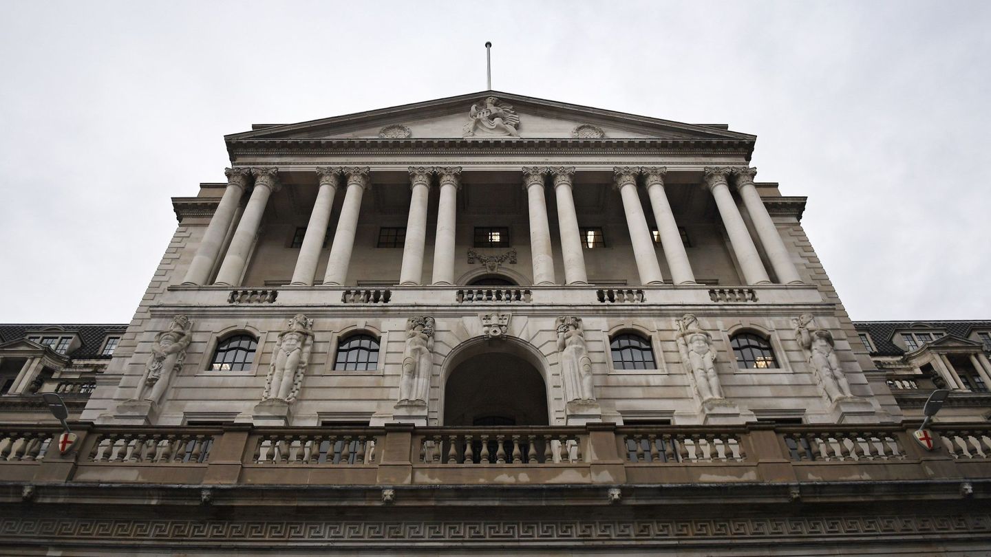 Fachada del Banco de Inglaterra en Londres (Reino Unido). (EFE)
