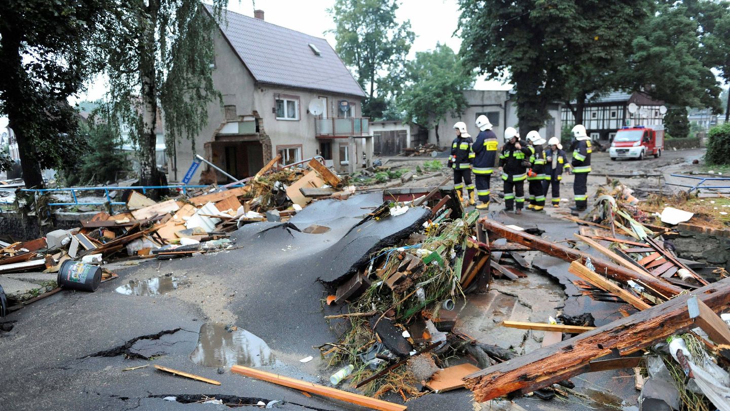 Daños causados por las inundaciones en Polonia (EFE/G.Hawalej)