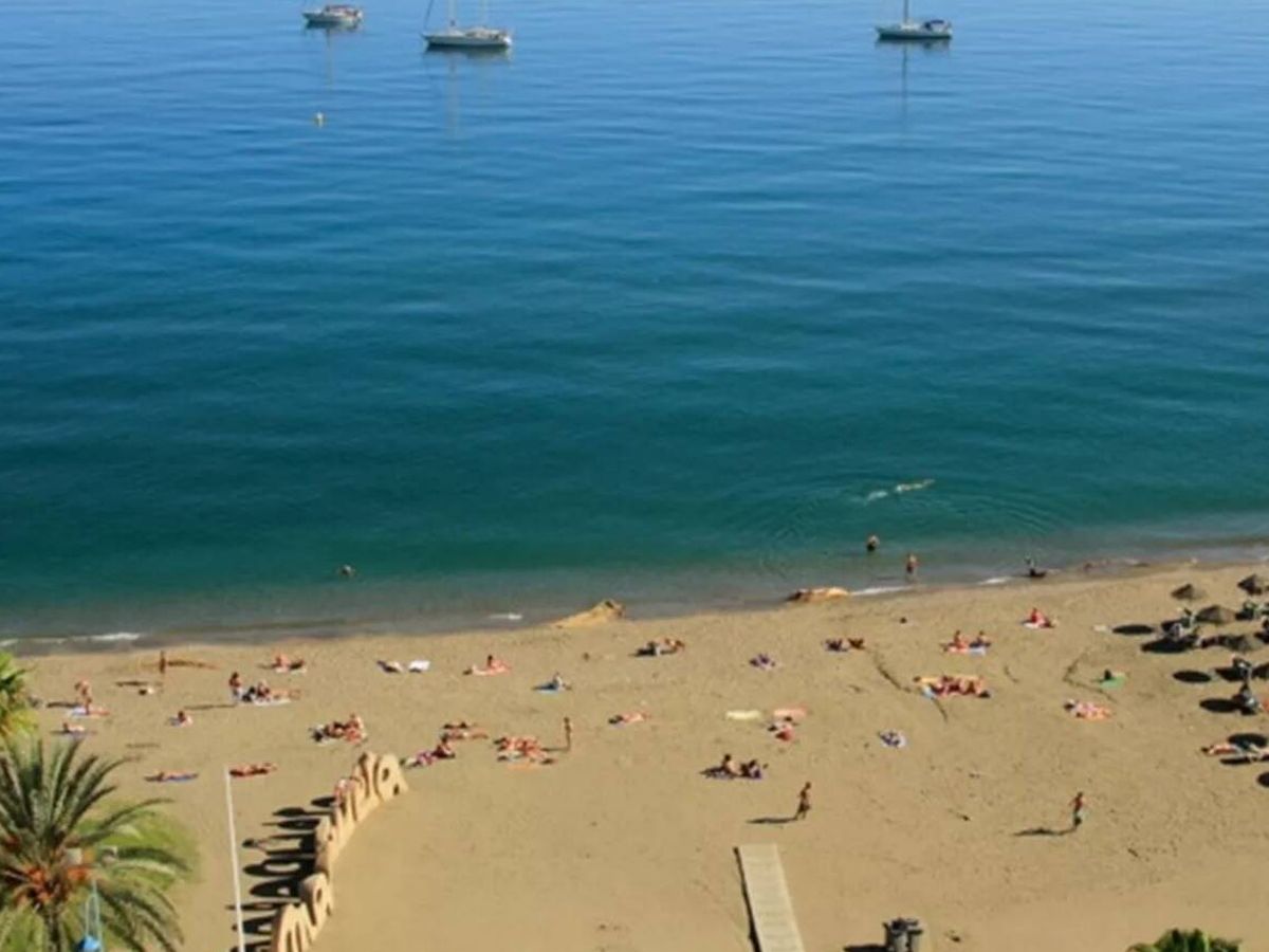 Foto: La playa de Málaga que es una de las mejores para las hogueras de San Juan. (Visita Málaga)