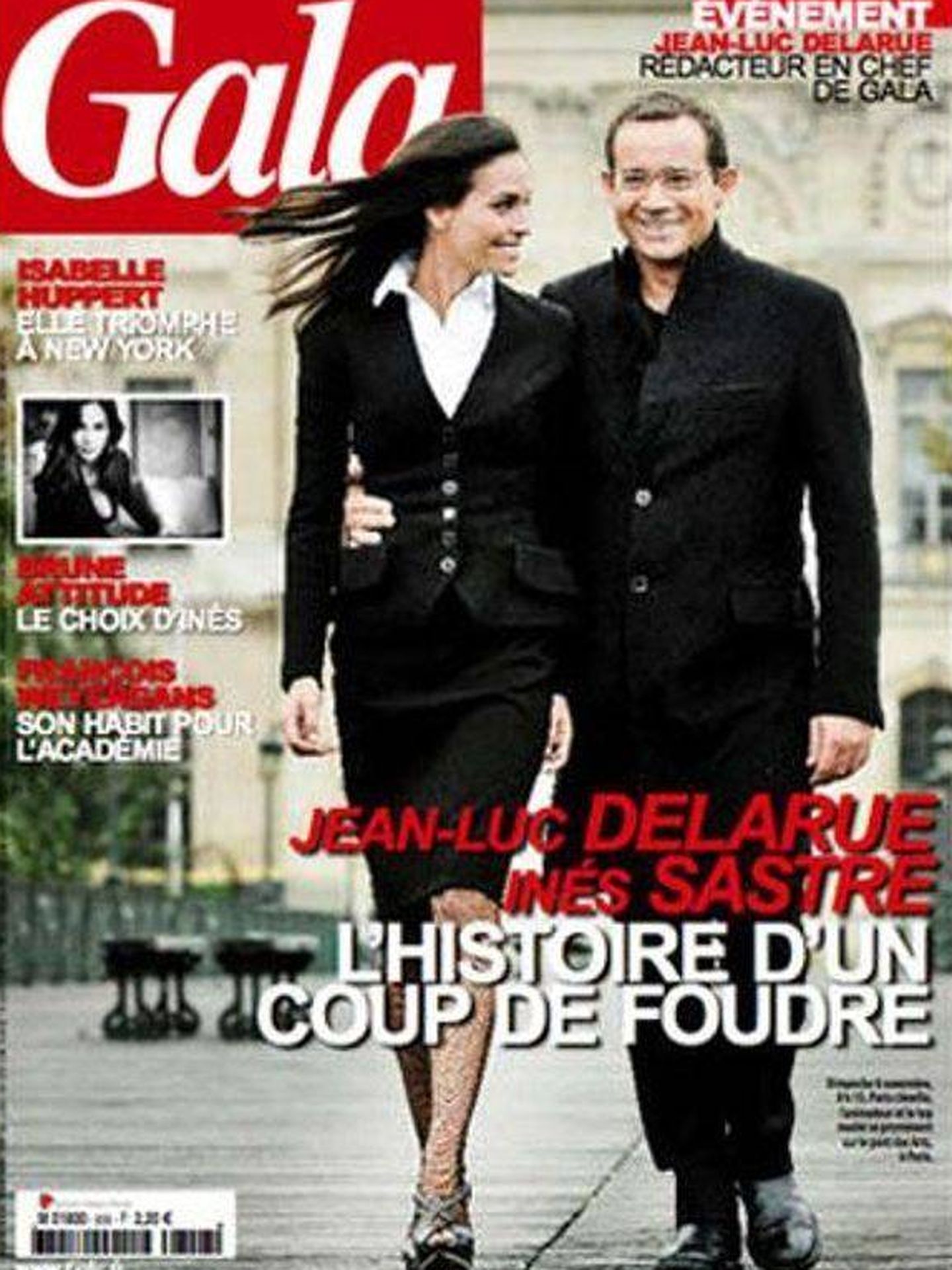 La portada de la revista 'Gala' donde hicieron pública su relación.