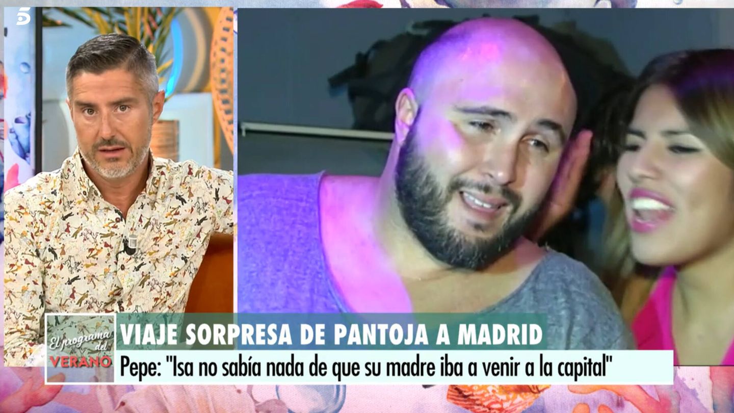Pepe del Real, en 'El programa del verano'. (Telecinco)