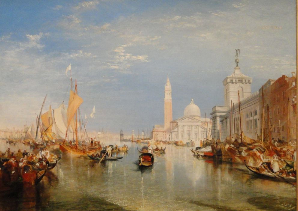 'Venecia, la dogana y San Giorgio Maggiore'