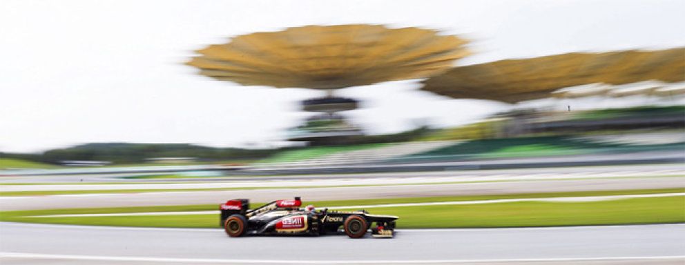 Foto: Raikkonen sigue de moda el día que Lotus, Red Bull y Ferrari terminan en la misma décima