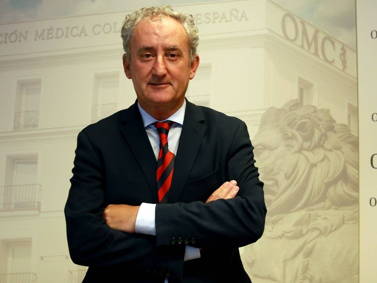Foto: Tomas Cobo, presidente del Consejo General de Colegios Oficiales de Médicos. (CGCOM)