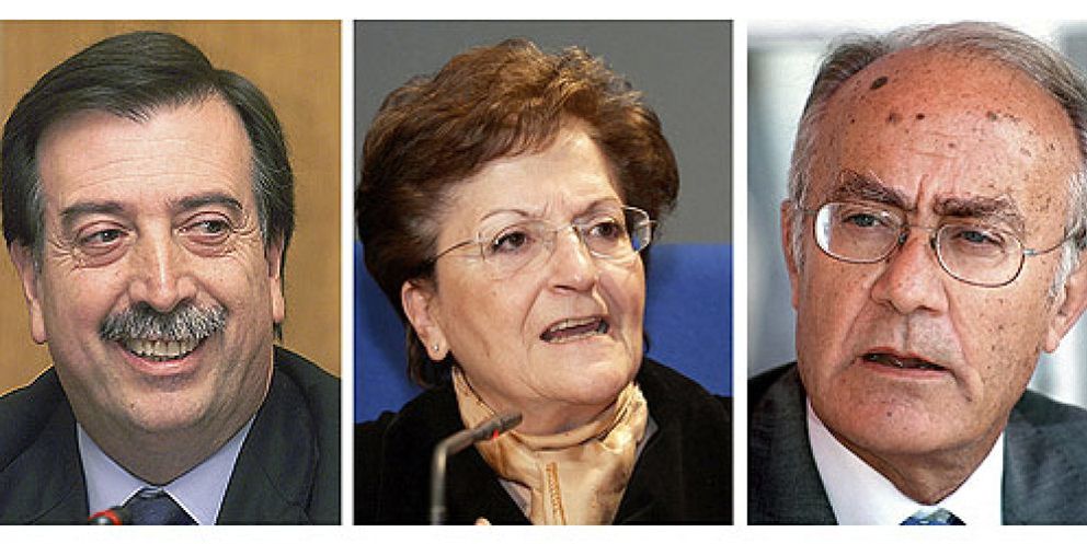 Foto: Los dimisionarios: tres magistrados sin nada en común