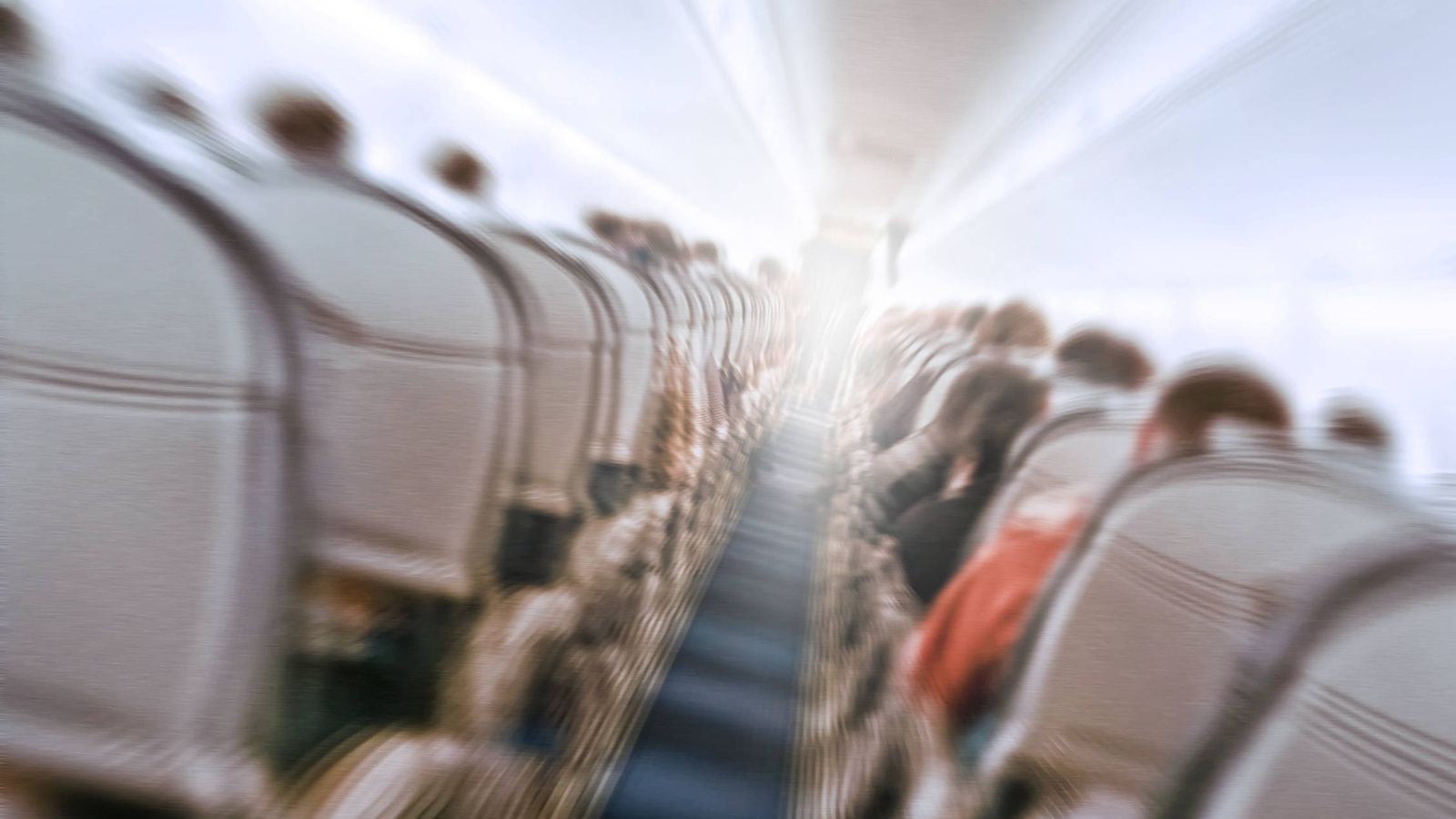 Foto: Turbulencias en un avión. (iStock)