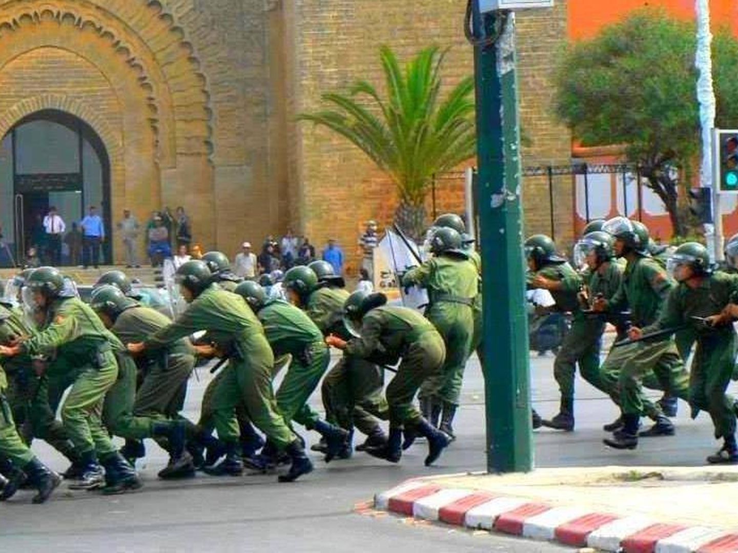 Intervención militar de las Fuerzas de Marruecos. (FB Fuerzas Marruecos)