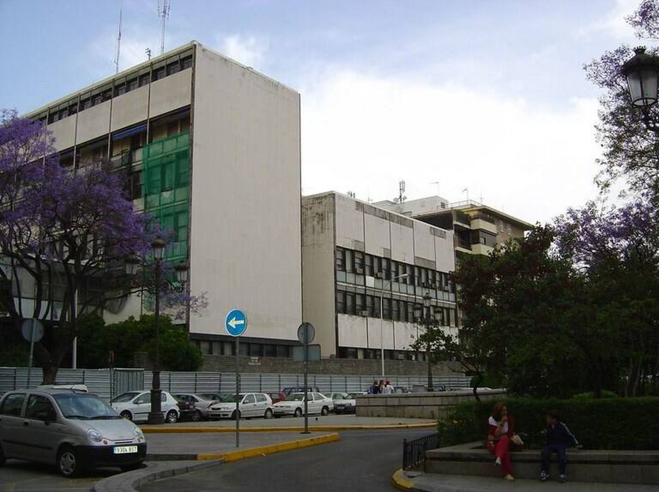 Estado actual de la comisaría de la Gavidia, que se transformará en hotel. (Ayuntamiento de Sevilla)