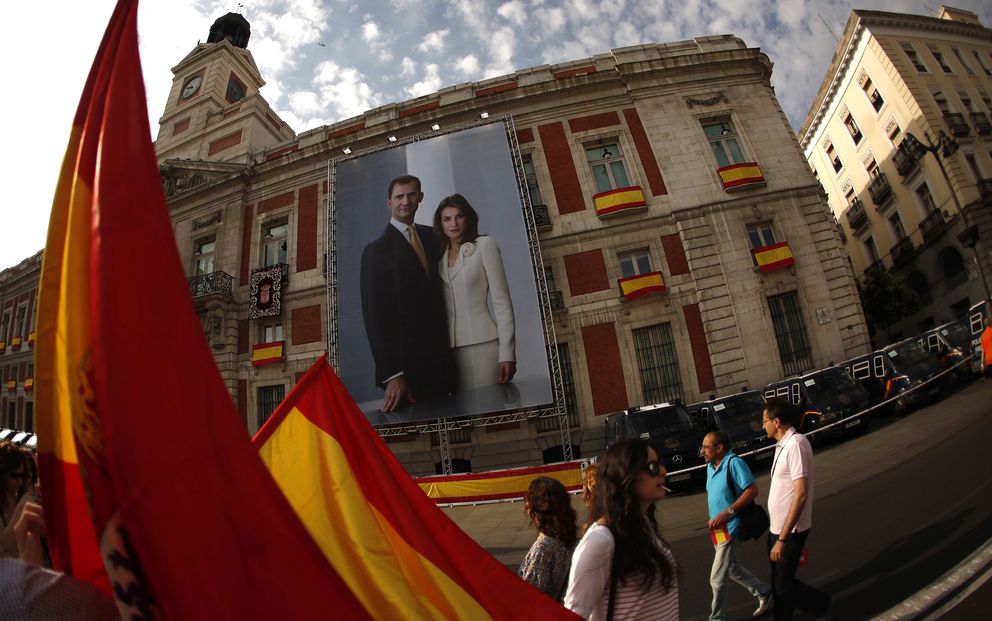 Madrid, el día de la Coronación de Felipe VI. (Reuters)