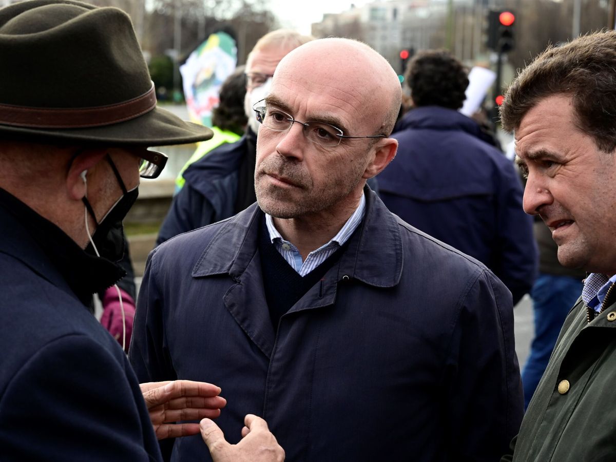 Foto: El portavoz político de Vox, Jorge Buxadé, en una imagen de archivo. (EFE/Víctor Lerena)