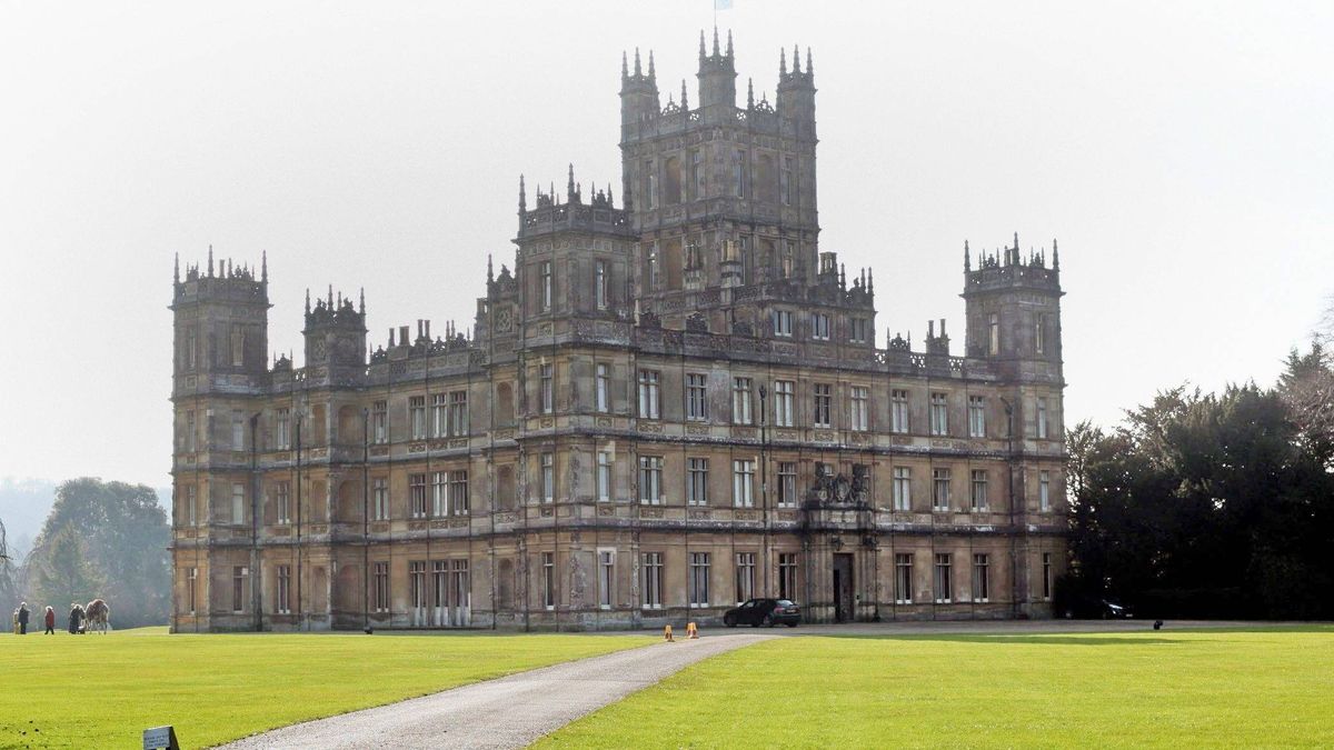 Así se enfrentan los castillos británicos, como el de 'Downton Abbey', al coronavirus