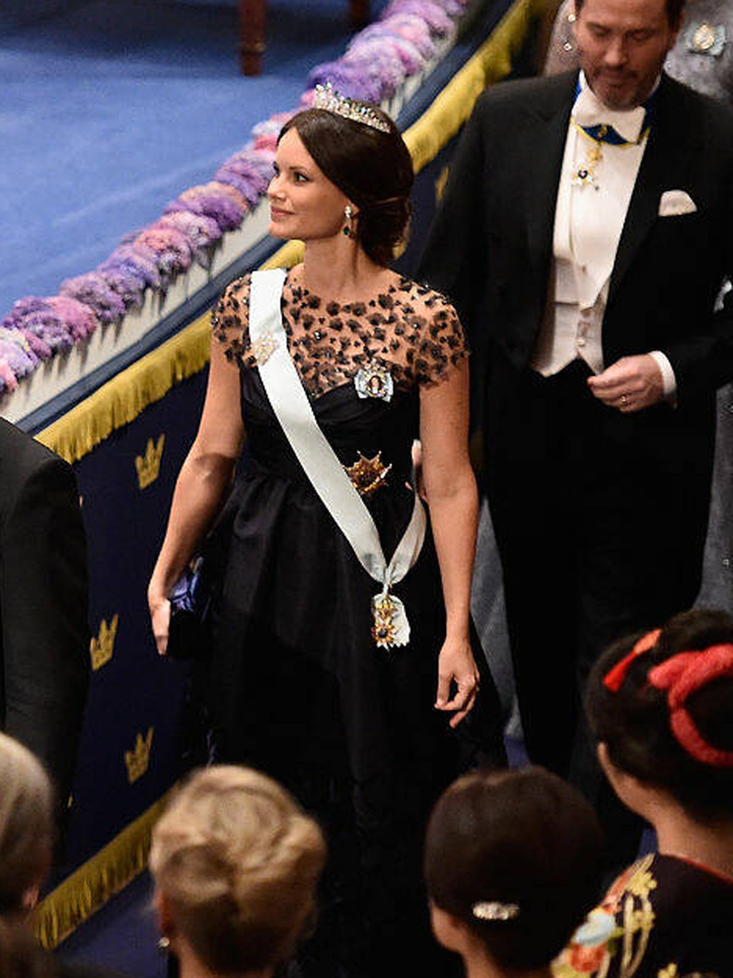 La princesa Sofía, en la gala de los premios Nobel 2015. (Getty)