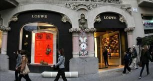 Tienda de Loewe en el Passeig de Gràcia (EFE)