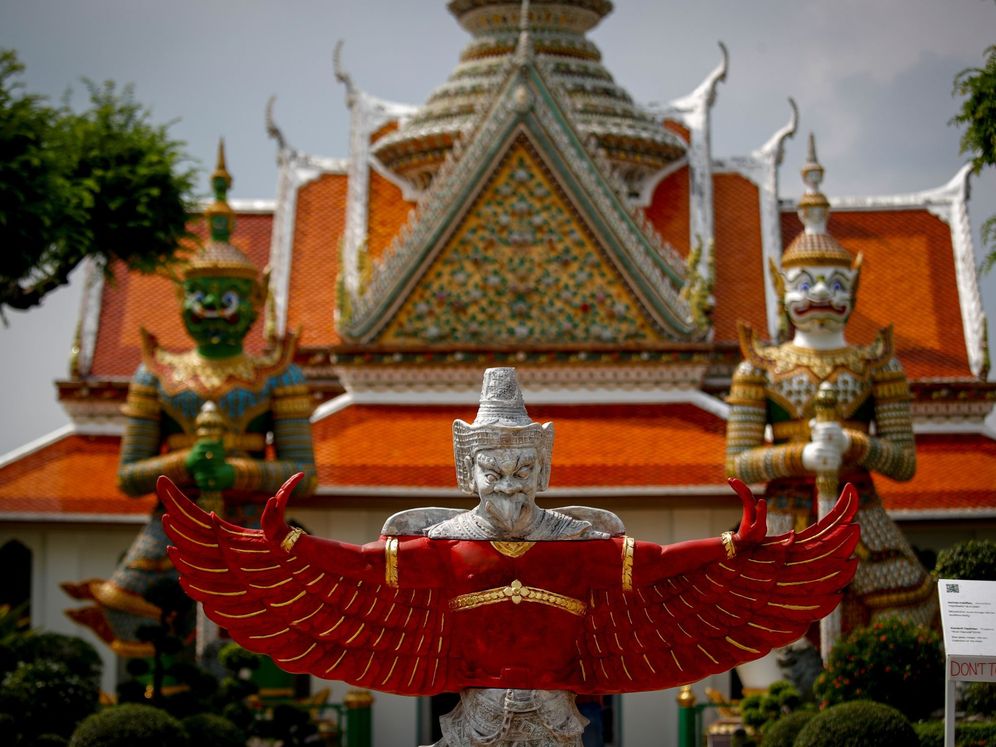 Foto: Templo budista en Bangkok, Tailandia. (Efe)