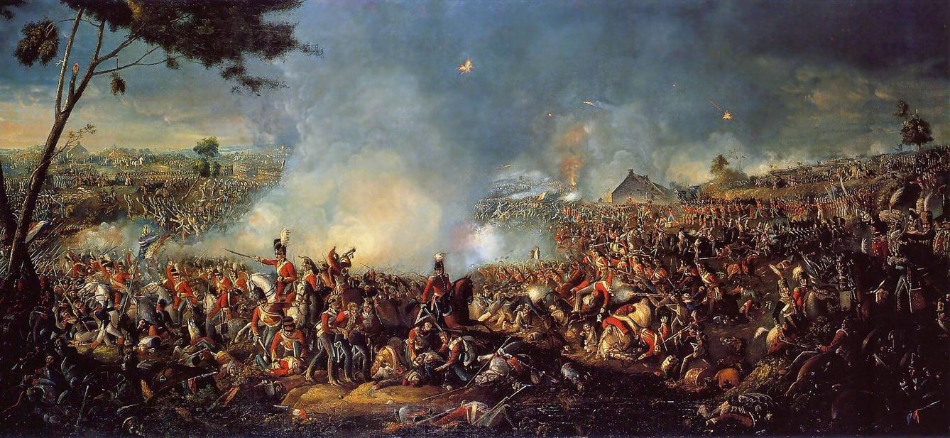 Batalla de Waterloo, 1815. (William Sadler)
