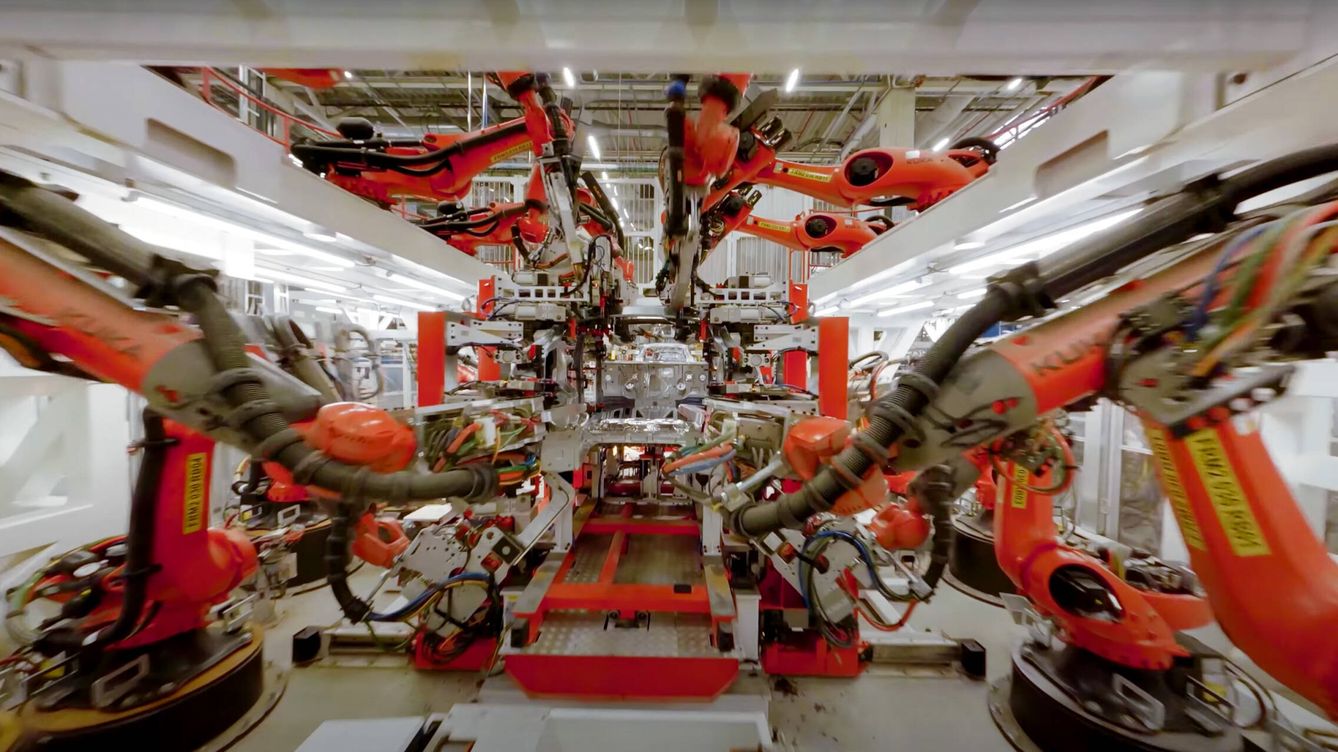 Foto: Una captura del vídeo de la Tesla Gigafactory en Berlín (Tesla)