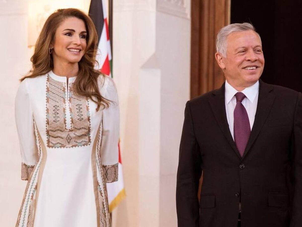 Foto: El rey Abdalá, junto a la reina Rania. (Instagram/@queenrania)