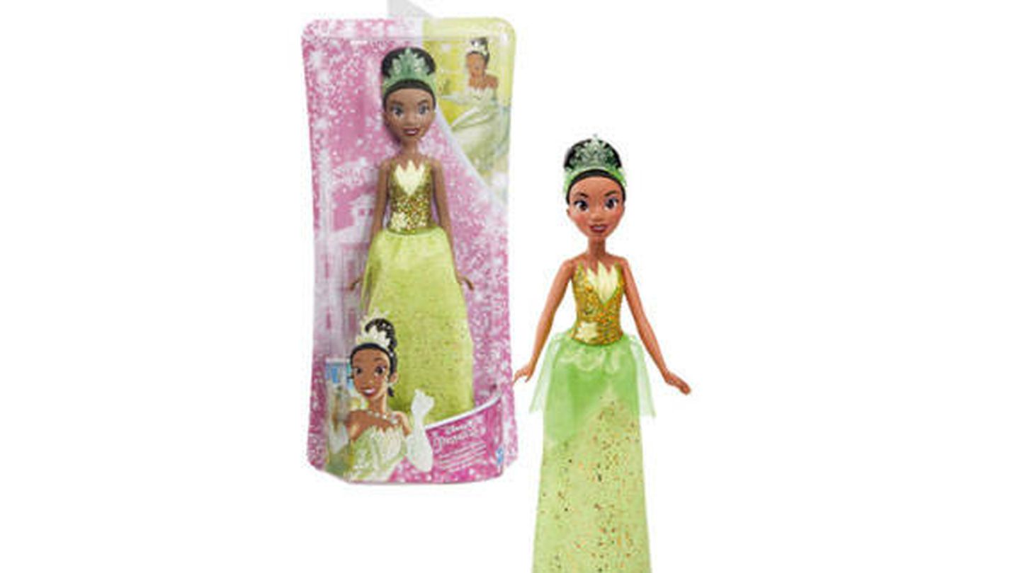 Muñeca Tiana Brillo Real Princesas Disney (Hasbro)