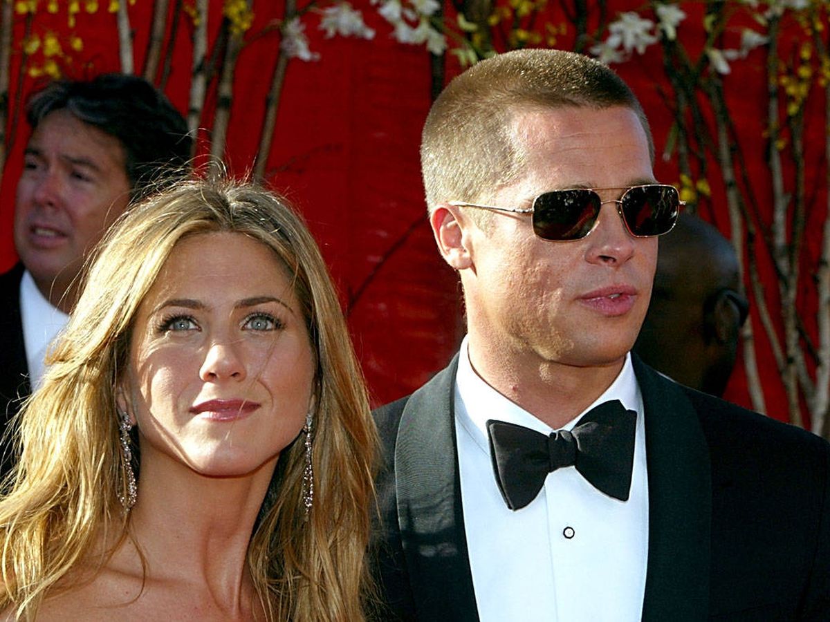 Foto: Jennifer Aniston y Brad Pitt, en una imagen de 2004. (Getty)