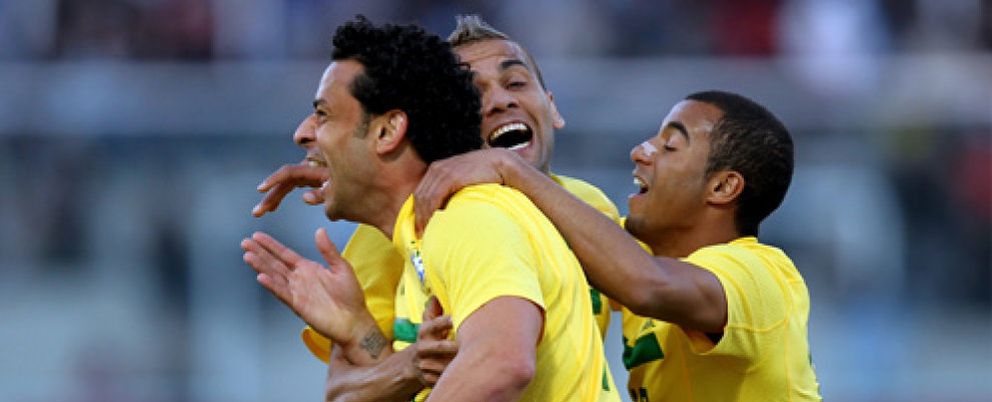 Foto: Fred salva un punto para Brasil en el último minuto de partido