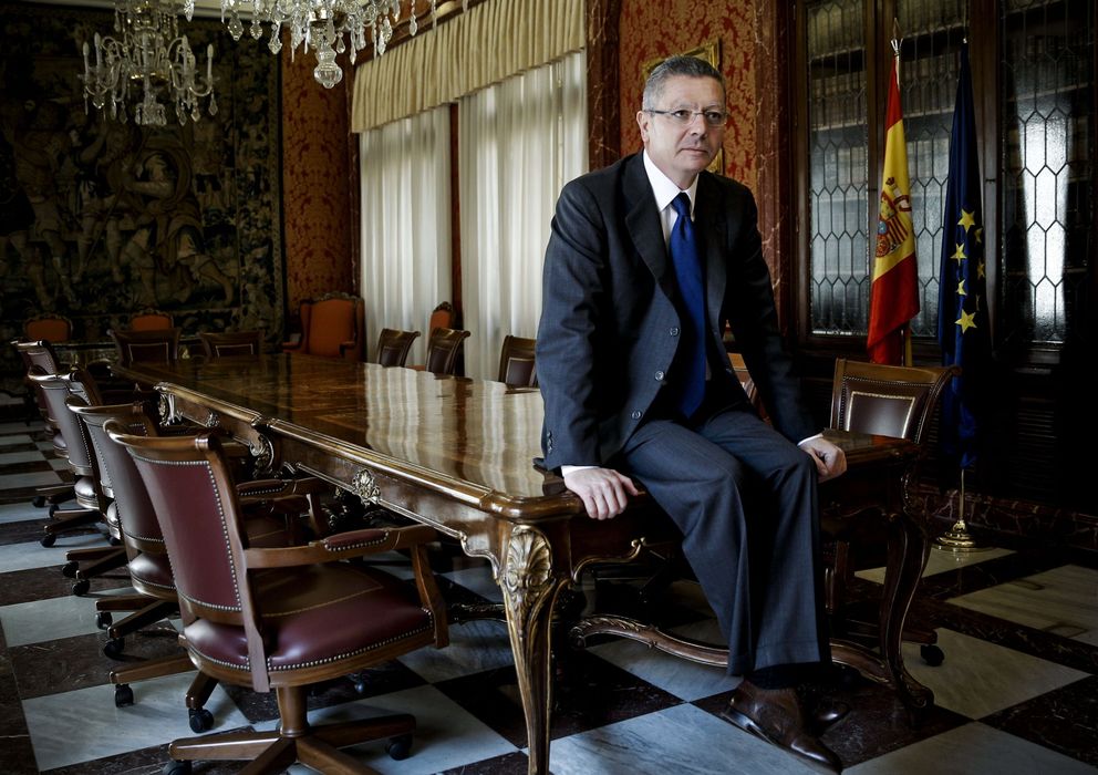 Foto: El ministro de Justicia y exalcalde de Madrid, Alberto Ruiz-Gallardón (EFE)