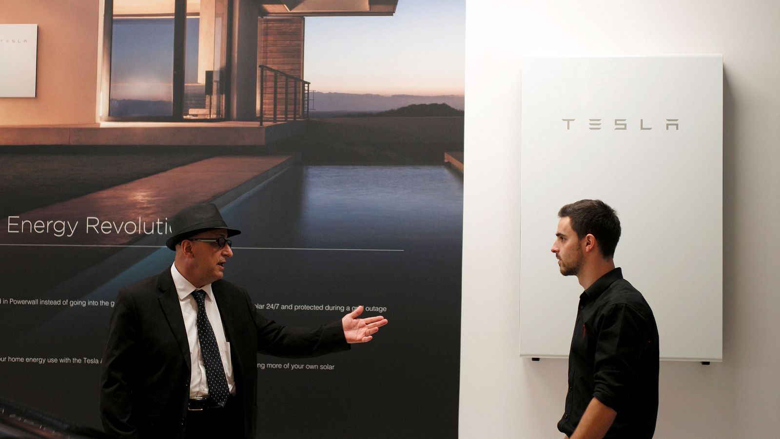 Una batería Tesla Powerwall. (Reuters)