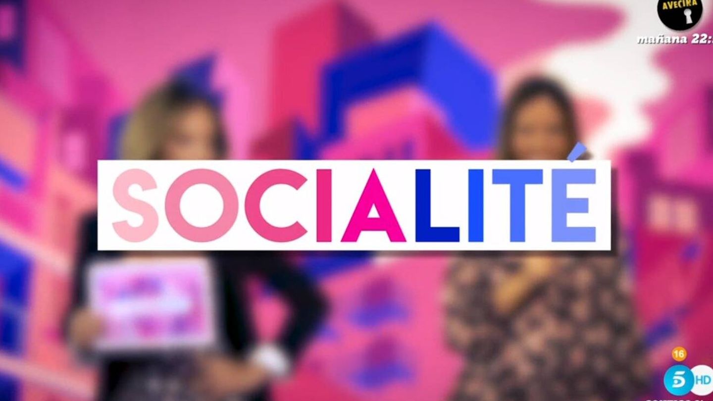 El nuevo logo de 'Socialité'. (Mediaset España)
