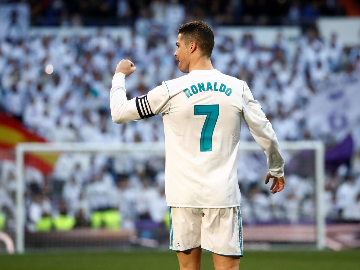 Foto: Cristiano Ronaldo celebra un gol con el Real Madrid. (Reuters)